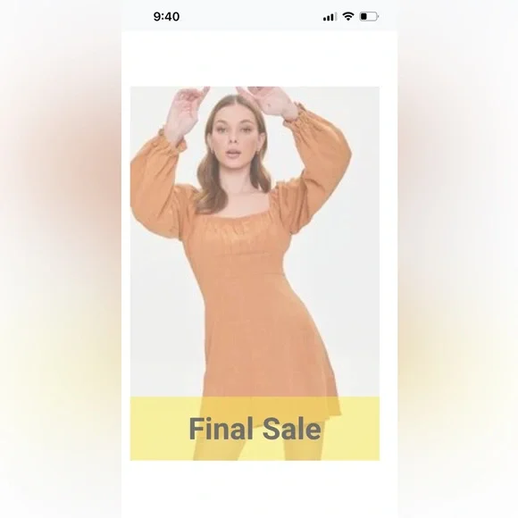 Fit and Flare mini dress